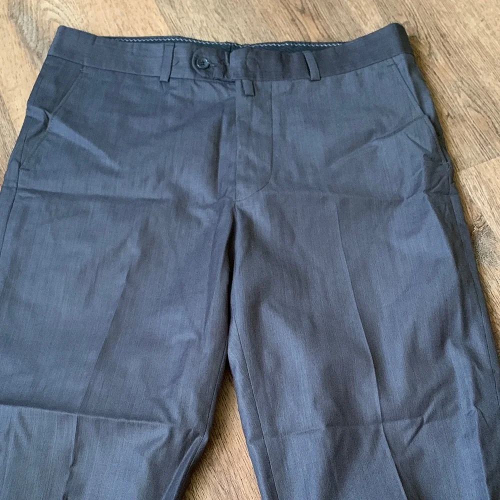 Levent Serez Men's Gray Suit Sz 40 - Picture 7 of 10